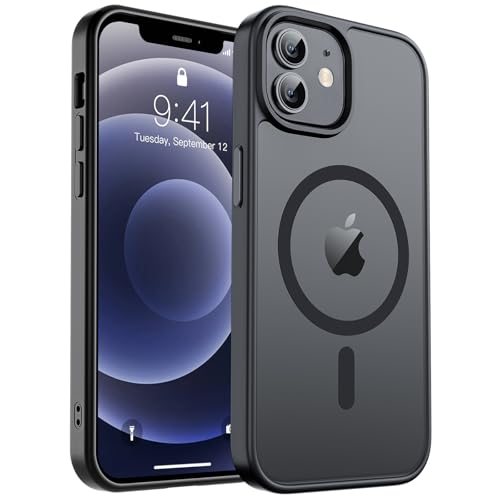 ZAPICA Magnetic Case for iPhone 12 & iPhone 12 Pro in Black